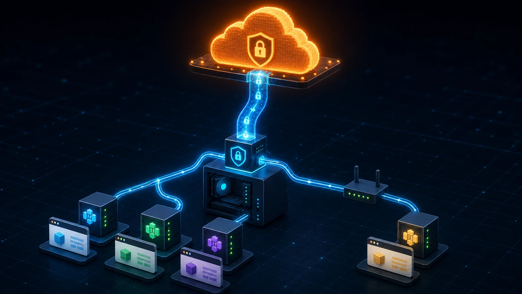 Cloudflare Tunnelで複数のWebサービスをサブドメイン公開する方法