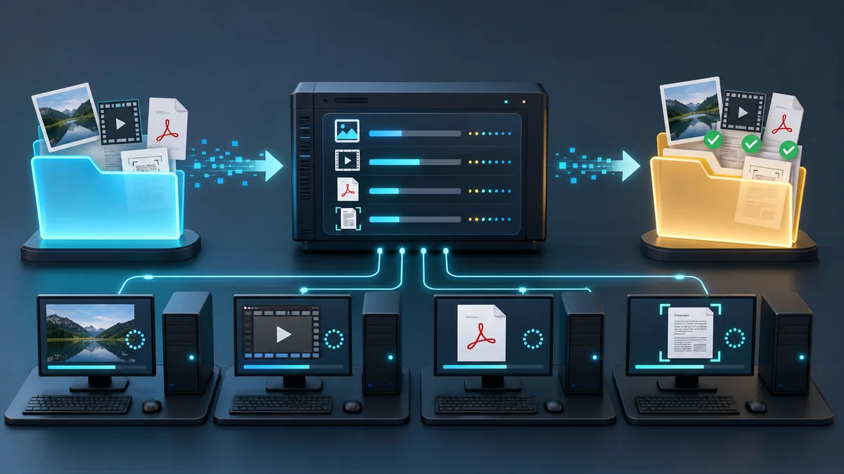 フォルダ投入型の分散処理システムを物理シミュレーションとBlenderレンダリングに拡張した話 後編