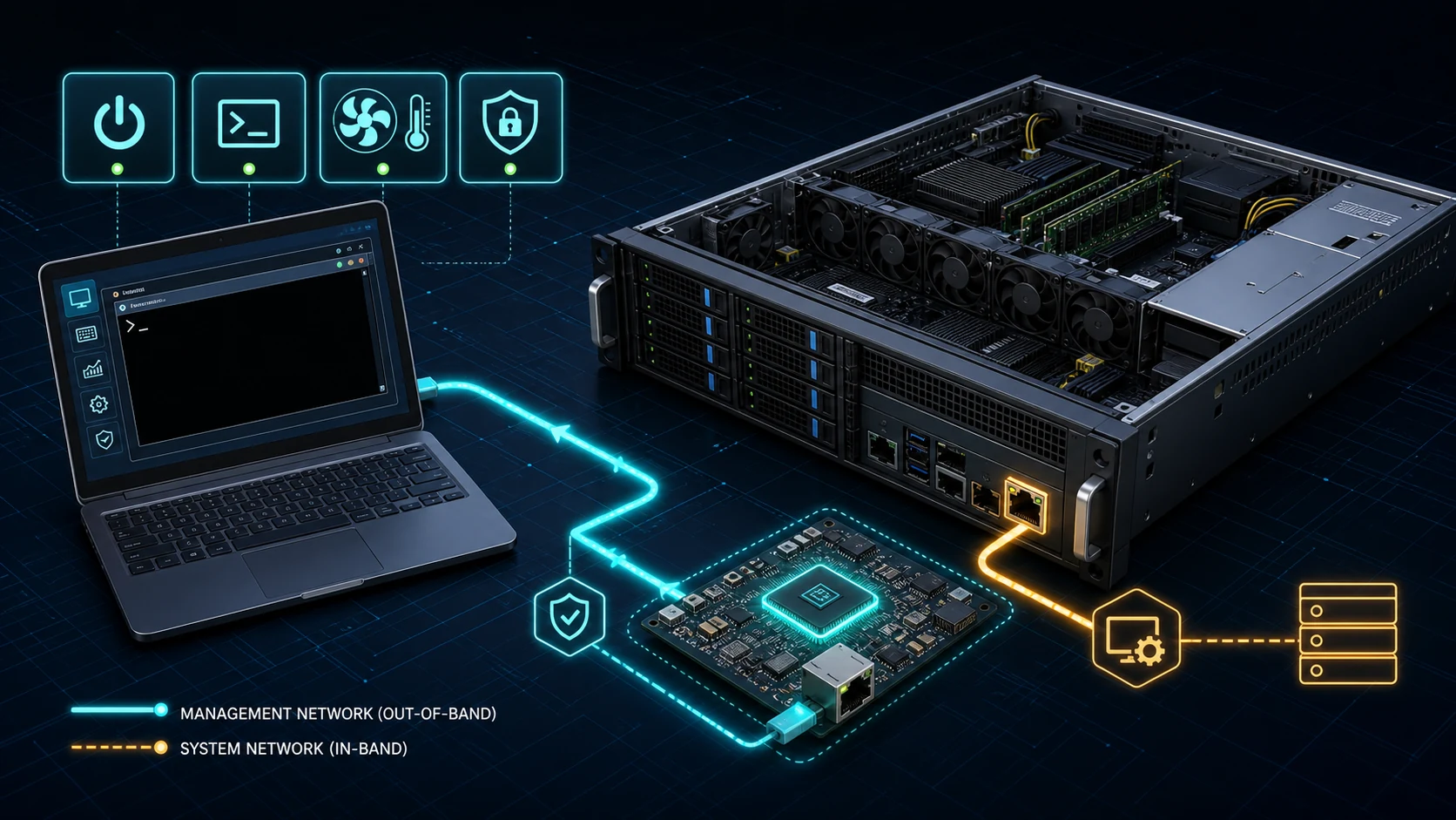 iLO・iDRAC・IPMIとは？中古サーバーの遠隔管理