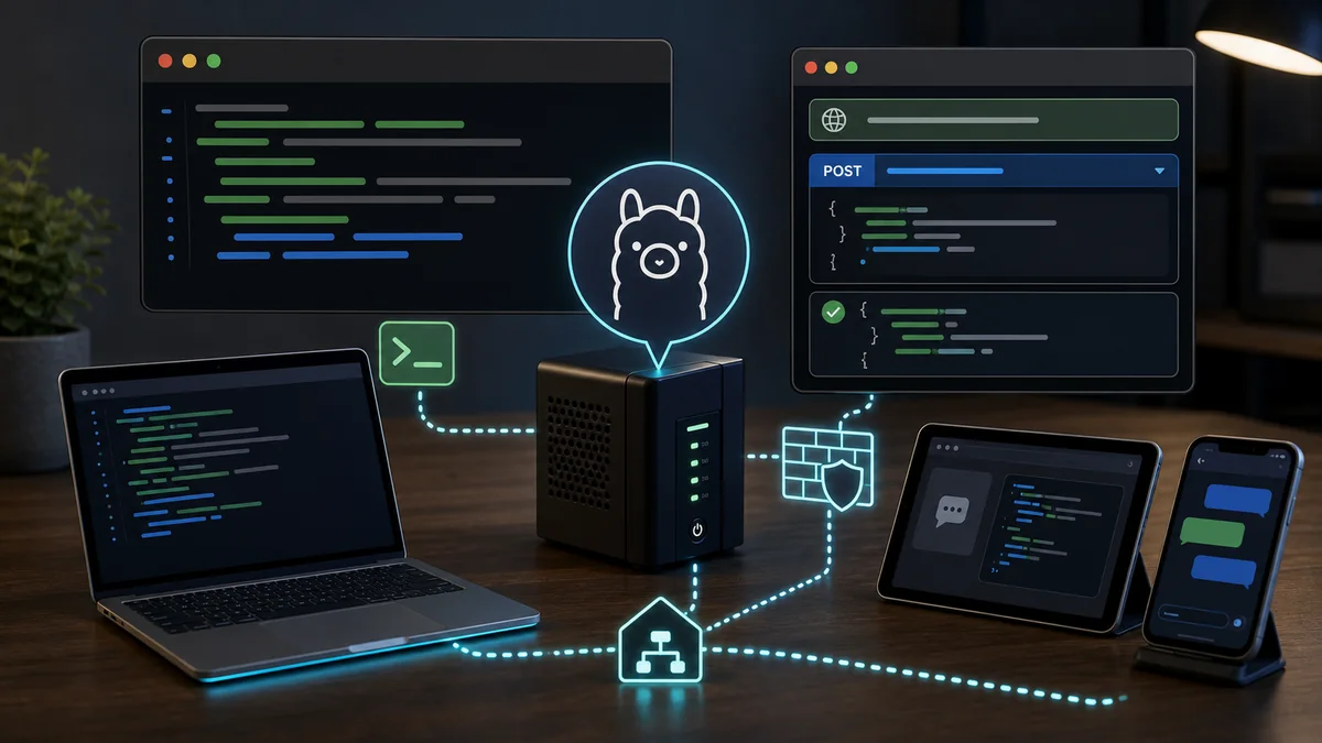 Ollamaを外部PCから使うには？OLLAMA_HOSTとOLLAMA_ORIGINSの違い・起動方法・使い方