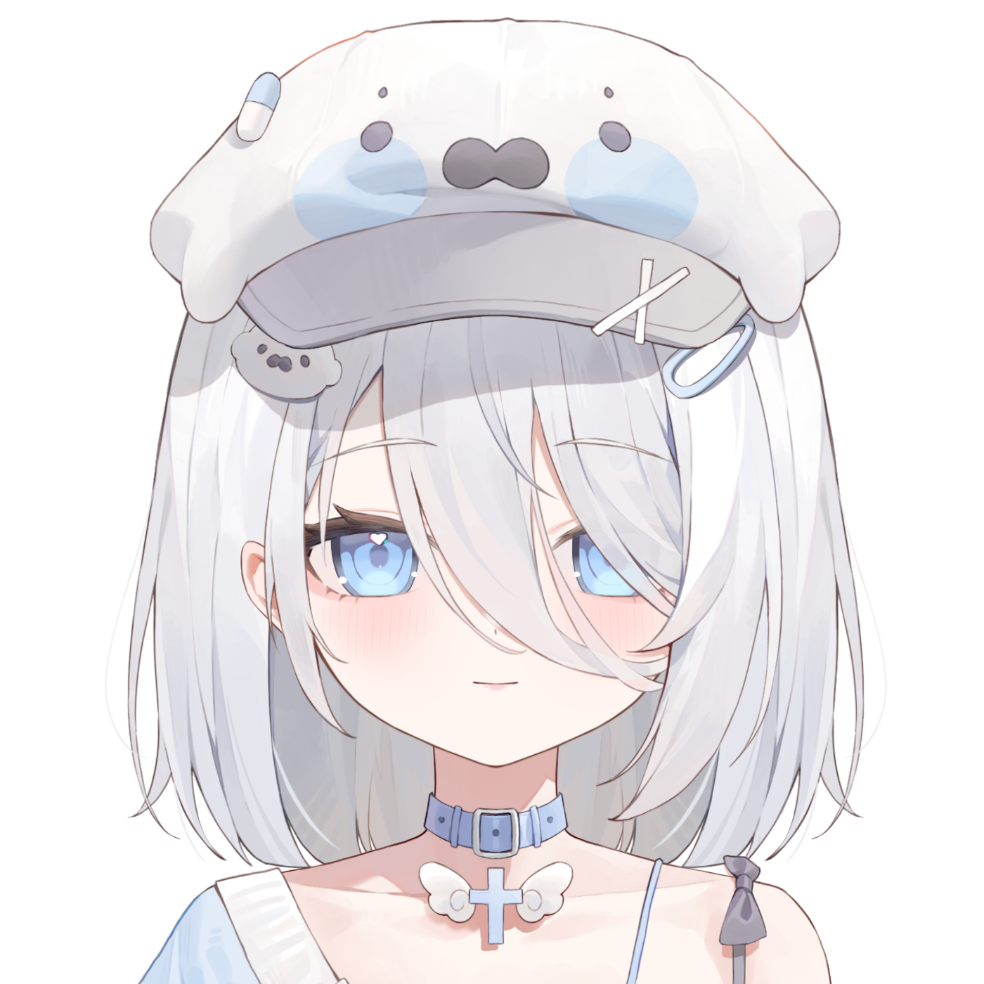 白海しえる V model key visual